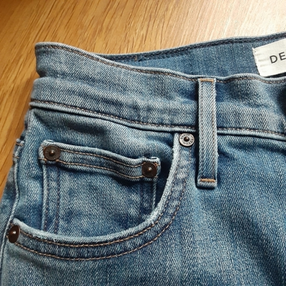 Aritzia Denim Forum Lola high rise skinny jeans,medium-light wash,27/30‎L - Picture 16 of 16